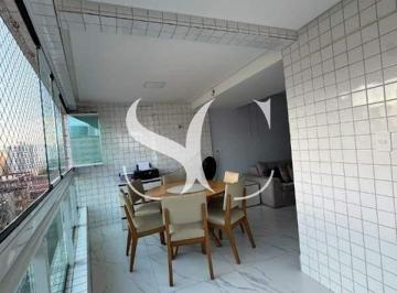 Apartamento · 116m² · 3 Quartos · 2 Vagas · Vende-se apartamento com 03 suítes, Lazer Completo no bairro de Aviação em Praia Grande