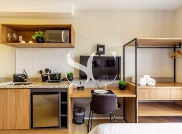 Apartamento · 22m² · 1 Quarto · Vende-se STUDIO mobiliado em frente ao metrô Brooklin em São Paulo