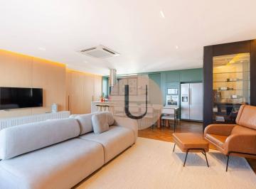 bbef5a1af7a557ad1afc06dab5021faac2369571 · PORTEIRA FECHADA - Apartamento com 3 dormitórios à venda, 120 m² por R$ 1.680.000 - Campestre - Sant