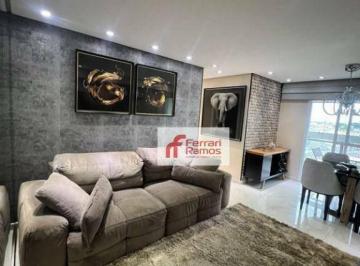 4b5755ab7880aacfcfc963251cbcd602de54b446 · Apartamento com 2 dormitórios, 1 suíte à venda, 60 m² por R$ 570.000 - Vila Barros - Guarulhos/SP
