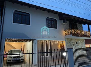 FACHADA · Casa à Venda em Biguaçu, 3 Quartos, 194m², Praia João Rosa