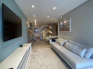 Apartamento · 126m² · 3 Quartos · 2 Vagas · Canto do Forte 3 quartos mobiliado