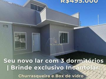 104896245b64fe2668bd5448422913ebb1e5ea6b · Casa com Ático em Condomínio Fechado no Sítio Cercado | 76m² de área privativa | 117m² de terreno | 