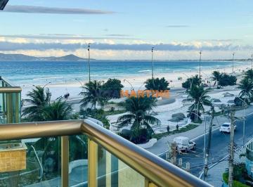 Apartamento · 80m² · 3 Quartos · 1 Vaga · Apartamento Vista Mar com 3 quartos, a venda na Praia do Forte em Cabo Frio/RJ por R$ 890.000,00