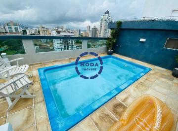 Apartamento · 212m² · 3 Quartos · 2 Vagas · Cobertura à venda Ponta da Praia-Santos/Sp