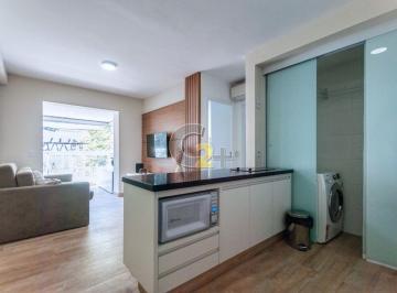 Apartamento · 45m² · 1 Quarto · 1 Vaga · Aprtamento mobiliado à venda em Pinheiros com 1 quarto e 1 vaga