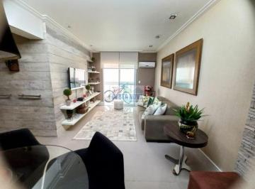 Apartamento · 80m² · 2 Quartos · 1 Vaga · Gonzaga, Santos: 2 Suítes, Porteira Fechada, Mobiliado e a Poucos Passos da Praia