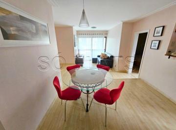 Apartamento · 55m² · 1 Quarto · 1 Vaga · Flat totalmente mobiliado disponível para locação prox. ao Clube Guarani e com fácil acesso a SP.