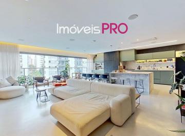 Apartamento · 143m² · 3 Quartos · 2 Vagas · Campo Belo - Mobiliado - Varanda Gourmet - 3 dormitporios
