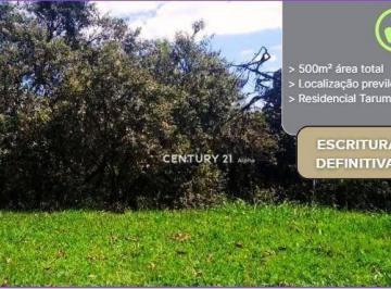 00fe2565e465e9ef29a5c5ef1ae8454665aff3ca · Terreno à venda, 500 m² por R$ 585.000,00 - Tarumã - Santana de Parnaíba/SP