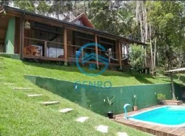 Rural · 630m² · 3 Quartos · Chalé em Meio a Natureza com Piscina e Terreno de 630m² à venda em Santo Amaro da Imperatriz/SC