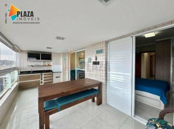 f1385d07f78f6628aefc7d0db57b416708428769 · Apartamento com 3 dormitórios para alugar, 145 m² por R$ 8.000,00/mês - Canto do Forte - Praia Grand