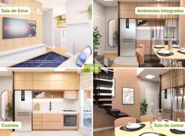 Apartamento · 70m² · 2 Quartos · 1 Vaga · Apartamento na planta à venda, 2 quartos, 1 suíte, 1 vaga, Caguassu - Sorocaba/SP
