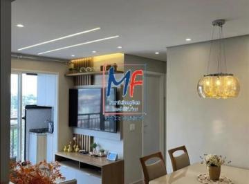 Apartamento · 48m² · 2 Quartos · Excelente apto no Centro de São Bernardo do Campo/SP, com 48m² a.u., 2 dormitórios, sala, cozinha pl