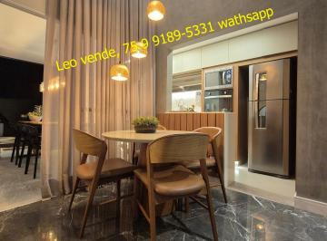 Casa de 4 quartos, Feira de Santana · Leo vende, bairro Sim, 4 suítes, piscina, goumert, acabamento premium