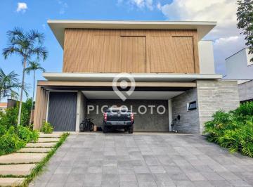 Casa · 328m² · 3 Quartos · 4 Vagas · Sobrado à venda em Campinas, Alphaville Dom Pedro 2, com 3 suítes, com 328.63 m²