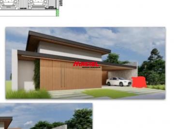 Casa · 295m² · 3 Quartos · 1 Vaga · Casa nova no condomínio Golf com 3 suítes sendo 2 com closet, casa térrea, repleto de armários plane