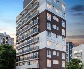 Fachada · Studio à venda em São Paulo, Bela Vista, com 1 quarto, 18,51m²