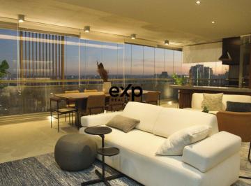 Apartamento · 167m² · 3 Quartos · 3 Vagas · Apartamento Brooklin 167m² - Totalmente Mobiliado, com louças!