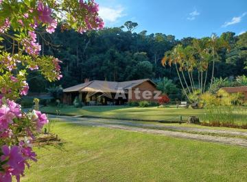Foto 02 · Chácara com 9000 m2, Casas c/ 4 Quartos, Piscina, Futebol, Fazenda Boa Fé, Teresópolis, RJ