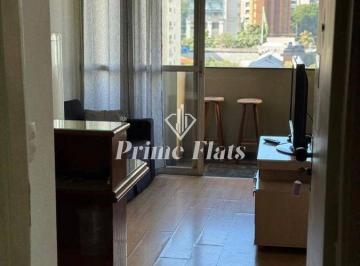Apartamento · 36m² · 1 Quarto · 1 Vaga · Flat disponível para locação no Condomínio Moema Top Life, com 36m², 1 dormitório e 1 vaga de garage