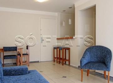 Apartamento · 52m² · 2 Quartos · 1 Vaga · Flat em Jardim Paulista, São Paulo/SP de 52m² 2 quartos para locação R$ 4.000,00/mes