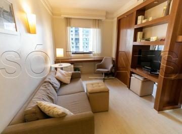 Apartamento · 38m² · 1 Quarto · 1 Vaga · Flat em Itaim Bibi, São Paulo/SP de 38m² 1 quartos para locação R$ 6.400,00/mes