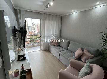 Apartamento · 77m² · 3 Quartos · 2 Vagas · Bruxelas SBC - Apartamento à venda, de 3 quartos, varanda e 2 vagas no Centro de São Bernardo