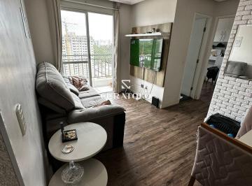 Apartamento · 50m² · 2 Quartos · 1 Vaga · Condomínio Ville Belle - Apartamento à venda, de 2 quartos, varanda e 1 vaga no Jd Independencia