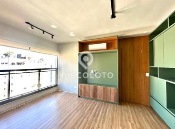 Apartamento · 48m² · 1 Quarto · 2 Vagas · Apartamento para alugar em Campinas, Cambuí, com 1 suíte, com 48 m², Don Cambuí