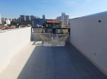 Apartamento · 92m² · 2 Quartos · 2 Vagas · Cobertura sem Condomínio NOVA com 2 Quartos para Comprar, 92m² - Vila São Pedro, Santo André/SP.