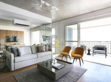 Apartamento · 70m² · 1 Quarto · 1 Vaga · Apartamento à venda no Brooklin com 1 quarto, sendo 1 suíte e 1 vaga