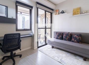Apartamento · 38m² · 1 Quarto · 1 Vaga · Apartamento para Aluguel - Moema, 1 Quarto, 38 m2 - São Paulo