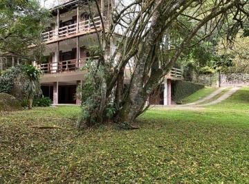 0 · Casa para locação com cachoeira no condomínio Alpes da Cantareira.
