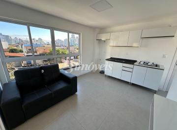 Apartamento · 30m² · 1 Quarto · 1 Vaga · Apartamento para locação anual semimobiliado, 1 quarto, 1 vaga de garagem, no bairro Fazenda, Itajaí