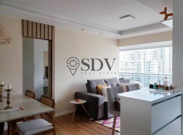 Apartamento · 54m² · 1 Quarto · 1 Vaga · Apartamento  1 dormitório, 1 suíte, 2 banheiros sociais e 1 vaga de garagem