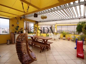 Apartamento · 203m² · 3 Quartos · 2 Vagas · Cobertura de 204m², com terraço gourmet, à venda no Ipiranga - São Paulo/SP