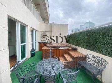 Apartamento · 133m² · 2 Quartos · 2 Vagas · Cobertura 133m² com 2 Suítes e 2 Vagas - Venda ou Locação na Vila Olímpia.