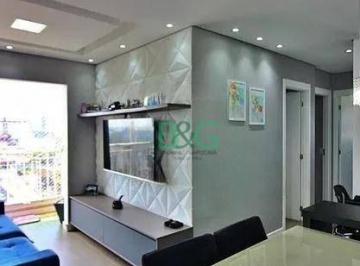 d15cbde1e4c17a756317b7957c00bacd239f443c · Apartamento com 2 dormitórios à venda, 51 m² por R$ 434.000 - Vila Santa Luzia - São Bernardo do Cam
