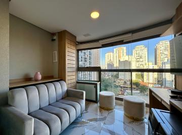Apartamento de 1 quarto, São Paulo · Apartamento studio mobiliado para alugar no Air Brooklin alto padrão próx. metrô