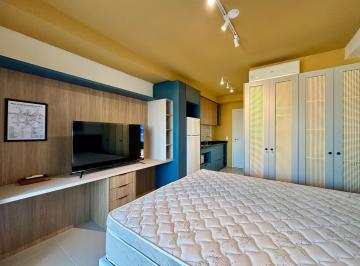 Apartamento de 1 quarto, São Paulo · Apartamento studio mobiliado para alugar no Air Brooklin, próx. metrô, Aeroporto