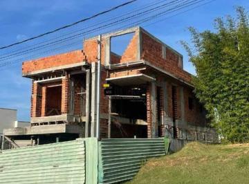Casa · 306m² · 4 Quartos · 6 Vagas · CASA PARA VENDA EM FASE FINAL DE ACABAMENTO NO CONDOMÍNIO RESERVA SANTA ANA - SANTANA DE PARNAÍBA 