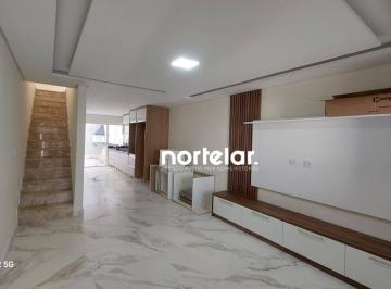 4deb30749b13372b318945e94d4ec48353838086 · Sobrado com 3 dormitórios à venda, 140 m² por R$ 799.000,00 - Jardim Utinga - Santo André/SP