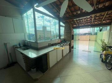 Cobertura · Cobertura com 3 dormitórios à venda, 140 m² por R$ 620.000,00 - Vila Pires - Santo André/SP