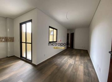 Sala e Cozinha  · Apartamento à venda, 48 m² por R$ 354.000,00 - Vila Helena - Santo André/SP