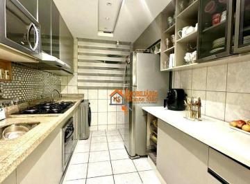 7d0cd19c3a5463c13fc8d2b953eaa12e3aed2013 · Apartamento com 2 dormitórios à venda, 52 m² por R$ 220.000,00 - Pimentas - Guarulhos/SP