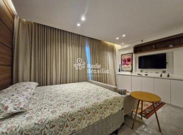 Apartamento · 45m² · 1 Quarto · Smart Residence Sevice, Avenida Sibipiruna, 1 Suíte, linda varanda e vista - Aguas Claras