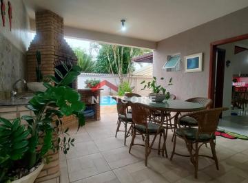 Casa · 201m² · 4 Quartos · 2 Vagas · Sobrado em  Rua Pietro Bertolini - Jardim Mar e Sol - Peruíbe/SP