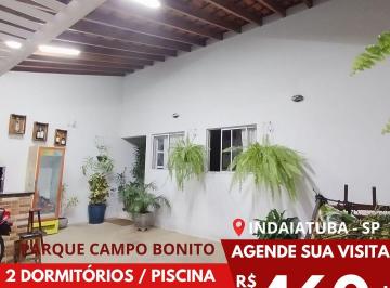 Casa de 2 quartos, Indaiatuba · Casa Com Piscina A Venda Parque Campo Bonito, Indaiatuba/SP