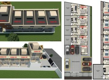 Casa · 68m² · 2 Quartos · 1 Vaga · Casas de 02 quartos em fase de acabamento no Novo Centro.